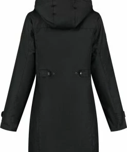 MGO Leisure Wear Kate Wax Parka Outdoorjas Dames - Maat XL -Exporteren dameskleding winkel 550x795 2