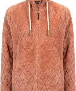 Life-Line - Molly Fleece Vest Dames - Roze - Outdoorvest - Fleece Roze - Maat 44