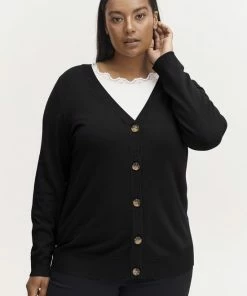 Fransa Plus Fransa FPBLUME CAR 2 Dames Vest - Maat 46/48 -Exporteren dameskleding winkel 550x796 9