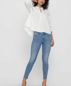 Only Wauw Life Dames Skinny Jeans - Maat W25 X L30 -Exporteren dameskleding winkel 550x797 3
