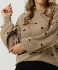 OBJECT OBJEVE NONSIA L/S PULLOVER AOP NOOS Dames Trui - Maat M -Exporteren dameskleding winkel 550x798 2
