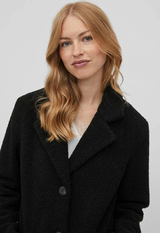 Vila Jas Viliosi Teddy Coat/su - Fav 14061532 Black Dames Maat - 40 9 Vila Jas Viliosi Teddy Coat/su - Fav 14061532 Black Dames Maat - 40 - Afbeelding 7