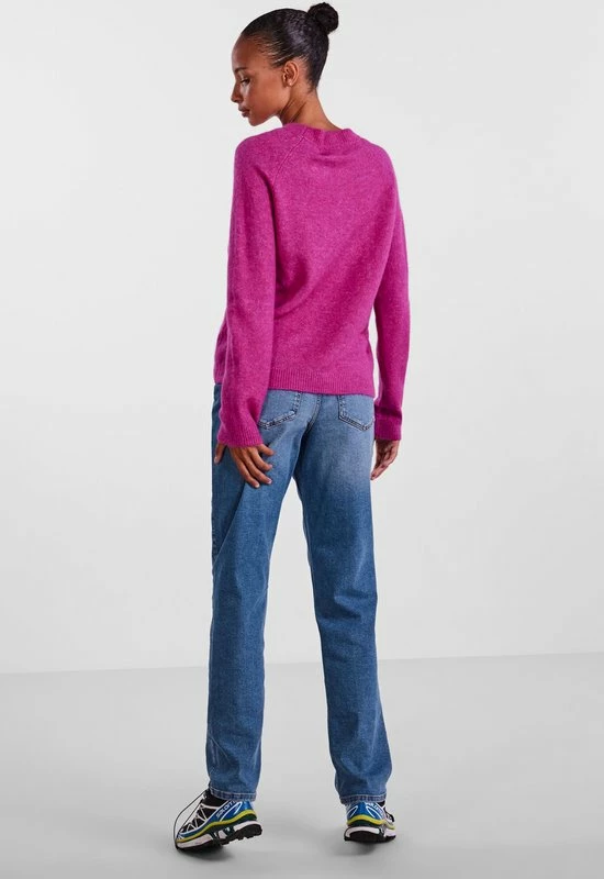 PIECES PCJULIANA LS O-NECK KNIT NOOS BC Dames Trui - Maat M 6 PIECES PCJULIANA LS O-NECK KNIT NOOS BC Dames Trui - Maat M - Afbeelding 4