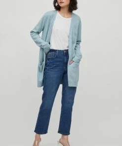 Vila Dames Vest - Lichtblauw - Maat XXL -Exporteren dameskleding winkel 550x800 3