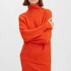 Vero Moda Trui Vmbrenda Ls Roll-neck Blouse Ga 10271448 Paprika Dames Maat - L -Exporteren dameskleding winkel 550x801