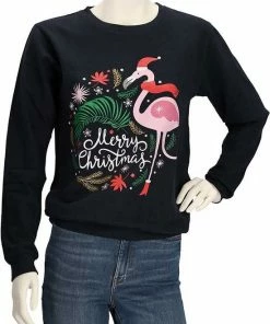 Apollo | Kersttrui Dames | Multi Blauw | Maat M | Merry Christmas | Kersttruien | Kerst | Foute Kersttrui