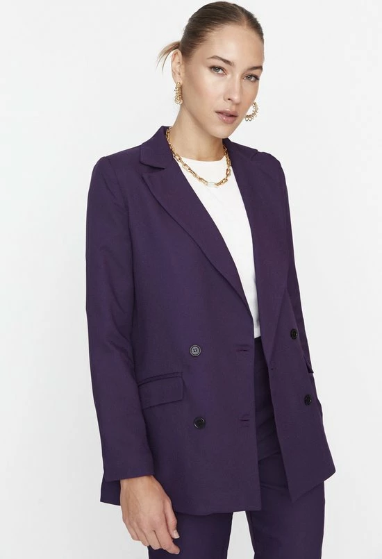 Trendyol Vrouwen Standaard Double-breasted Blazer 5 Trendyol Vrouwen Standaard Double-breasted Blazer - Afbeelding 3