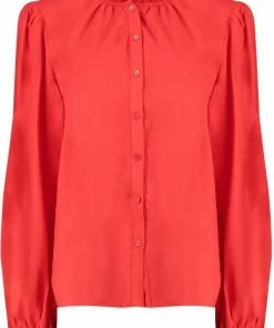 Harper & Yve Blouse Yady Ls Fw22p626 300 Lovely Red Dames Maat - M -Exporteren dameskleding winkel 550x809