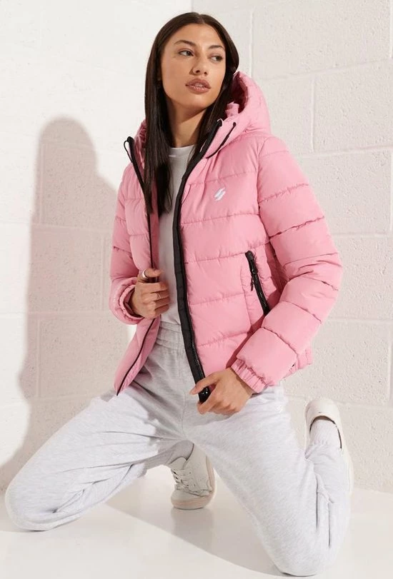 Superdry Spirit Sports Puffer Dames Jas - Maat M 25 Superdry Spirit Sports Puffer Dames Jas - Maat M - Afbeelding 23