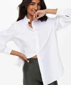 ONLY ONLNORA NEW L/S SHIRT WVN Dames Blouse - Maat M -Exporteren dameskleding winkel 550x812 1