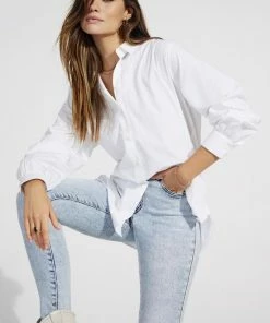 ONLY ONLNORA NEW L/S SHIRT WVN Dames Blouse - Maat M -Exporteren dameskleding winkel 550x812