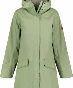 MGO Leisure Wear MGO Fire Jack - Regenjas Dames - Waterdichte Parka - Groen - Maat XL -Exporteren dameskleding winkel 550x812 3