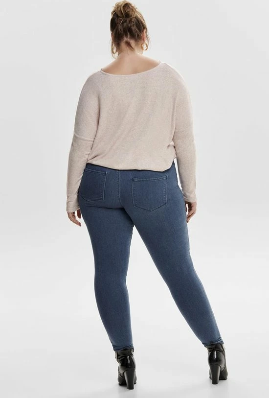 Only Carmakoma Thunder Dames Skinny Jeans - Maat XL (50) 6 Only Carmakoma Thunder Dames Skinny Jeans - Maat XL (50) - Afbeelding 4