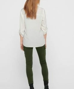 JDY JDYDIVYA 3/4 TOP WVN NOOS Dames Top - Maat 40 -Exporteren dameskleding winkel 550x813 6