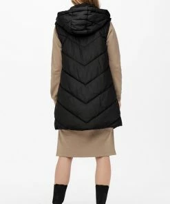 JdY JDYSKYLAR PADDED HOOD WAISTCOAT OTW Dames Jas - Maat M -Exporteren dameskleding winkel 550x814 14