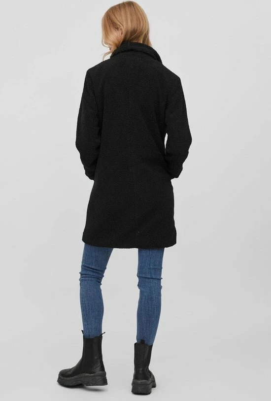 Vila Jas Viliosi Teddy Coat/su - Fav 14061532 Black Dames Maat - 40 7 Vila Jas Viliosi Teddy Coat/su - Fav 14061532 Black Dames Maat - 40 - Afbeelding 5