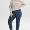 Only Carmakoma Thunder Dames Skinny Jeans - Maat XL (50)