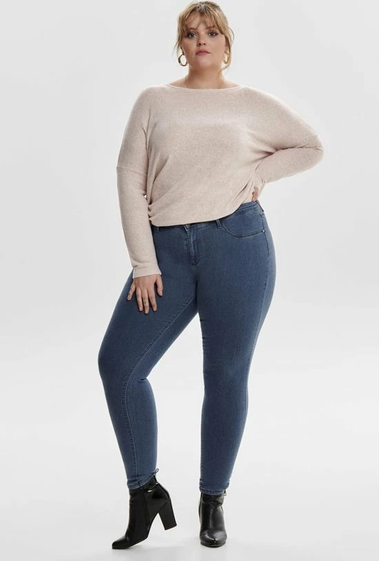 Only Carmakoma Thunder Dames Skinny Jeans - Maat XL (50) 3 Only Carmakoma Thunder Dames Skinny Jeans - Maat XL (50)