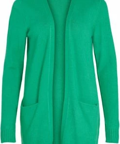 Vila Dames Vest - Groen - Maat XXL