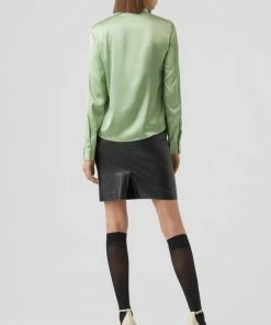 Vero Moda Blouse Vmnoa Ls Shirt Wvn Ga Noos 10274395 Loden Frost Dames Maat - XL -Exporteren dameskleding winkel 550x817 8