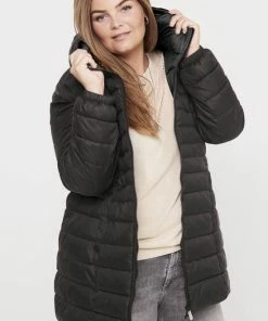 ONLY CARMAKOMA CARNEWTAHOE QUILTED HOOD COAT OTW Dames Jas - Maat M-46/48 -Exporteren dameskleding winkel 550x818 10