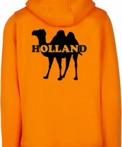 Merkloos Hoodie-WK Holland - SoBAD. - Oranje Hoodie Dames - Oranje Hoodie Heren - Oranje Sweater Nederlands Elftal - WK Voetbal 2022 Hoodie - WK Voetbal 2022 Kleding - Nederlands Elftal Voetbal Trui