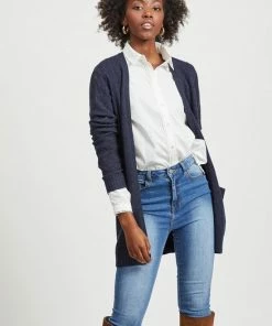 Vila Dames Vest Blauw - Maat M -Exporteren dameskleding winkel 550x818 8