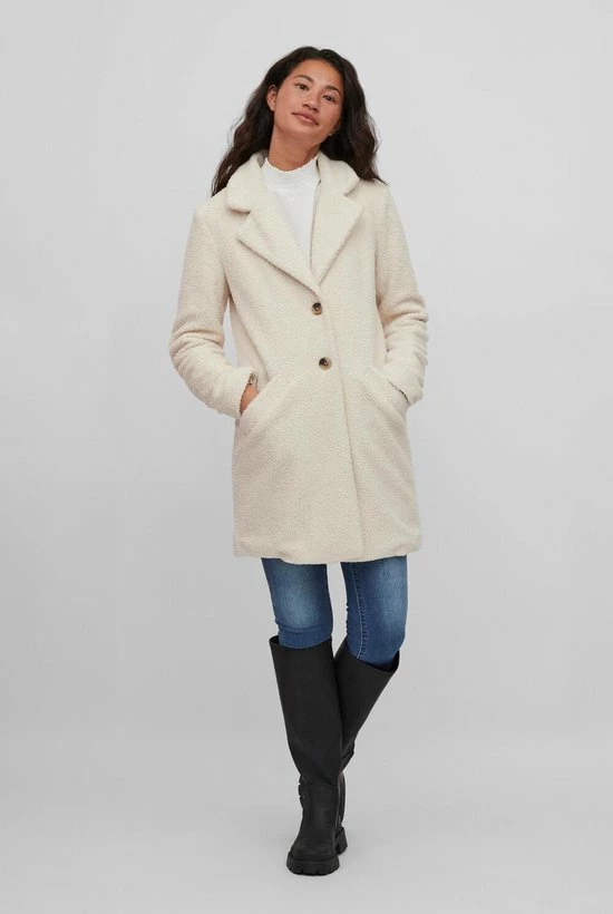 Vila Jas Viliosi Teddy Coat/su - Fav 14061532 Birch Dames Maat - 38 6 Vila Jas Viliosi Teddy Coat/su - Fav 14061532 Birch Dames Maat - 38 - Afbeelding 4