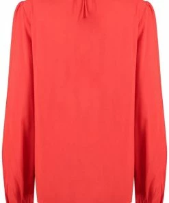 Harper & Yve Blouse Yady Ls Fw22p626 300 Lovely Red Dames Maat - M -Exporteren dameskleding winkel 550x820