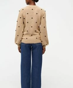 OBJECT OBJEVE NONSIA L/S PULLOVER AOP NOOS Dames Trui - Maat M -Exporteren dameskleding winkel 550x820 6