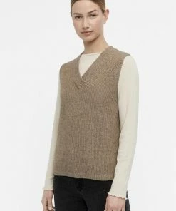 OBJECT OBJMALENA S/L KNIT WAISTCOAT NOOS Dames Trui - Maat S -Exporteren dameskleding winkel 550x822 12