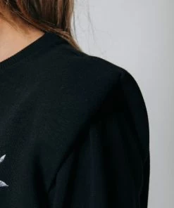 Colourful Rebel Flower Jurk Zwart Dames - Loose Fit - Katoen - XL -Exporteren dameskleding winkel 550x824 109