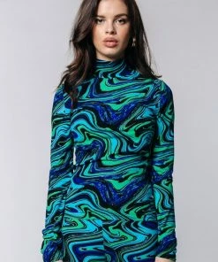 Colourful Rebel Neyo T-shirt Multicolor Dames - Polyester - S