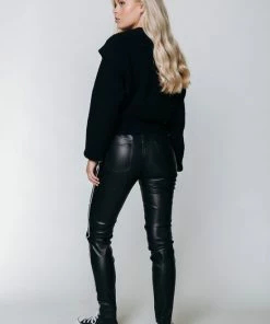 Colourful Rebel Chloe Star Broek Zwart Dames - Katoen - XL -Exporteren dameskleding winkel 550x824 134