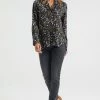 WE Fashion Dames Blouse Met Dessin