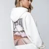 Colourful Rebel Road Roses Hoodie Wit Dames - Oversized Fit - Polyester - M 1 Colourful Rebel Road Roses Hoodie Wit Dames - Oversized Fit - Polyester - M -Exporteren dameskleding winkel 550x824 40