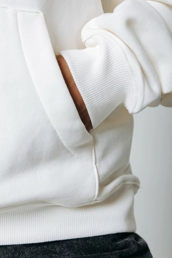 Colourful Rebel Road Roses Hoodie Wit Dames - Oversized Fit - Polyester - M 7 Colourful Rebel Road Roses Hoodie Wit Dames - Oversized Fit - Polyester - M - Afbeelding 5