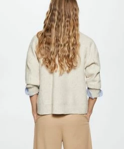 Mango Trui Gebreide Trui Met Trechterhals 37087753 06 Dames Maat - S -Exporteren dameskleding winkel 550x824 50