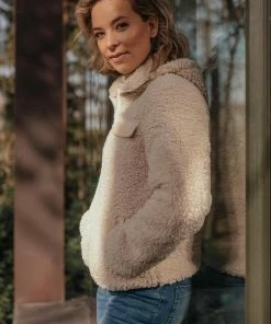 Cars Jeans Jas Tilly - Dames - Off White - (maat: M) -Exporteren dameskleding winkel 550x824 69