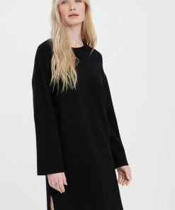VERO MODA VMGOLD NEEDLE WIDE LS Ronde Hals DRESS Dames Jurk - Maat XL 11 VERO MODA VMGOLD NEEDLE WIDE LS Ronde Hals DRESS Dames Jurk - Maat XL -Exporteren dameskleding winkel 550x824 76