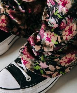 Colourful Rebel Jolie Flower Broek Beige Dames - Polyester - XL -Exporteren dameskleding winkel 550x824 84