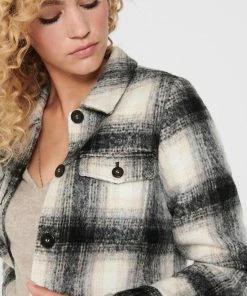 ONLY ONLLOU SHORT CHECK JACKET OTW NOOS Dames Jas - Maat L -Exporteren dameskleding winkel 550x825 113