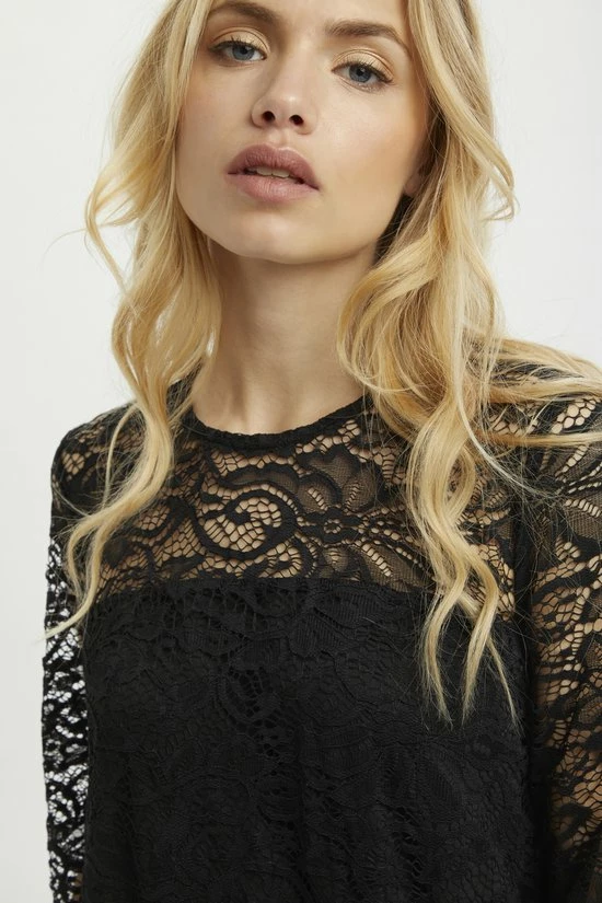 Kaffe KAsita Lace Dress Dames Jurk - Maat XXL 5 Kaffe KAsita Lace Dress Dames Jurk - Maat XXL - Afbeelding 3