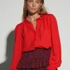 Harper & Yve Blouse Yady Ls Fw22p626 300 Lovely Red Dames Maat - M