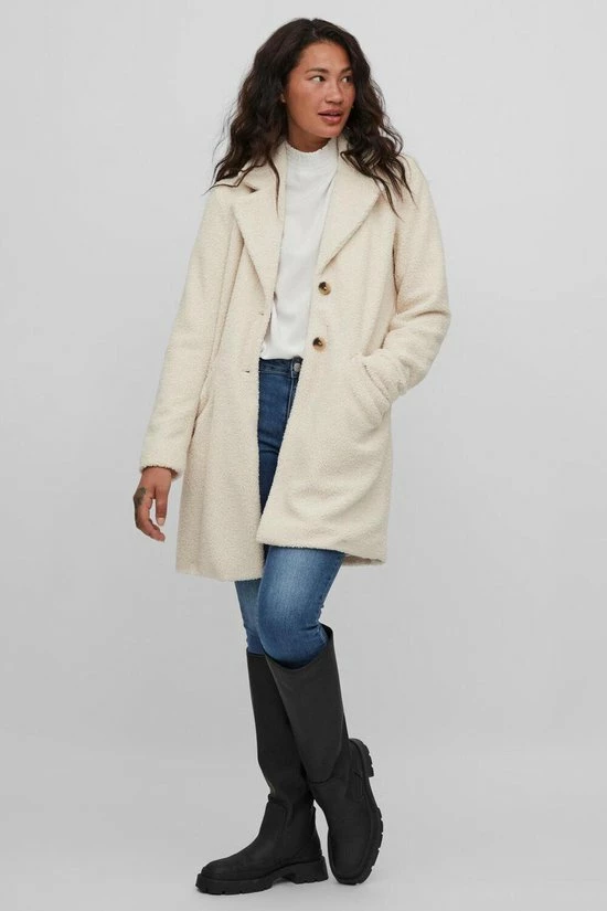 Vila Jas Viliosi Teddy Coat/su - Fav 14061532 Birch Dames Maat - 38 4 Vila Jas Viliosi Teddy Coat/su - Fav 14061532 Birch Dames Maat - 38 - Afbeelding 2