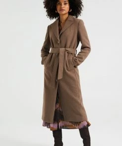 WE Fashion Dames Wolmix Jas Met Ceintuur 8 WE Fashion Dames Wolmix Jas Met Ceintuur -Exporteren dameskleding winkel 550x825 155