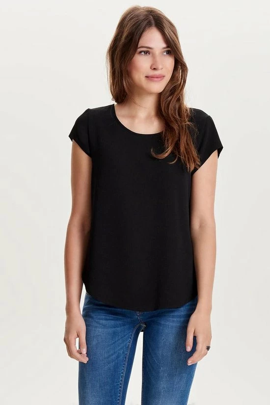 ONLY ONLVIC S/S SOLID TOP NOOS WVN Dames Top- Maat 42 12 ONLY ONLVIC S/S SOLID TOP NOOS WVN Dames Top- Maat 42 - Afbeelding 10