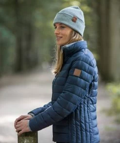 MGO Leisure Wear MGO Maggie - Gewatteerde Lichtgewicht Jas Dames - Getailleerd - Donkerblauw - Maat XXL -Exporteren dameskleding winkel 550x825 182