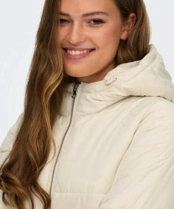 Jacqueline De Yong Jas Jdynewerica Short Hood Jacket Otw N 15213950 Whitecapgray/silver Zip Dames Maat - S -Exporteren dameskleding winkel 550x825 183