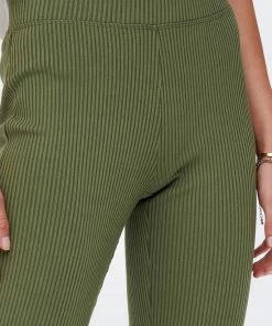 Only Broek Onlmegan Mw Flared Rib Pant Pnt 15267097 Kalamata Dames Maat - W28 X L32 -Exporteren dameskleding winkel 550x825 192